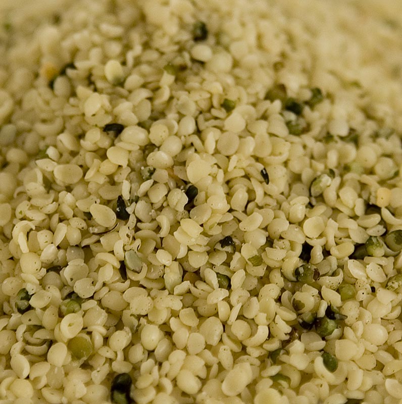 Hampafrön, skalade, orostade, ekologiska, 1 kg