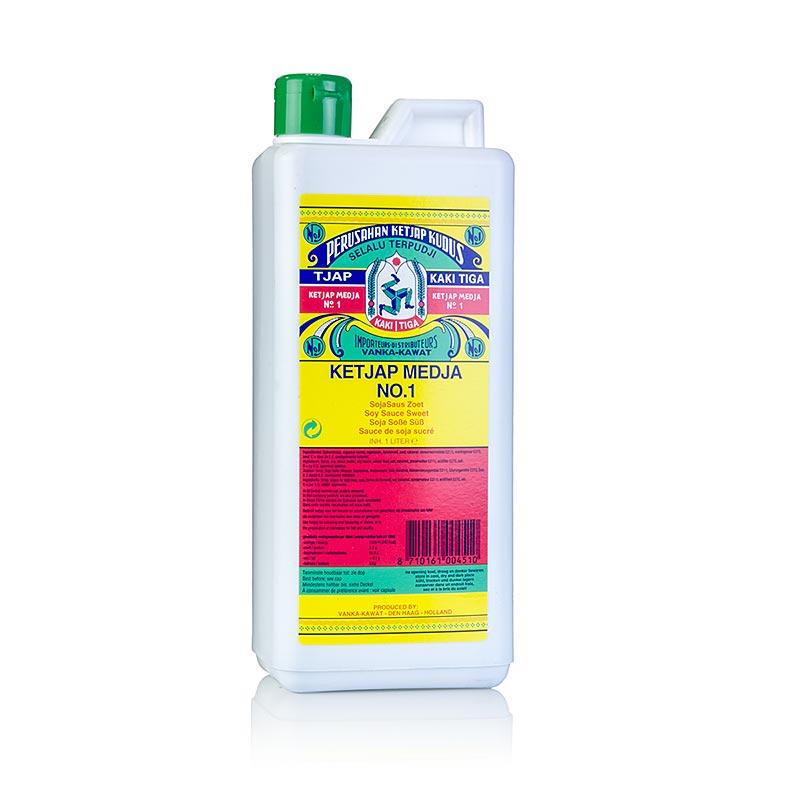Sojasås Kaki Tiga, söt, Malaysia, 1 l
