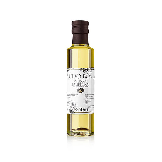 CIBO BOS extra jungfruolja med smak av vit tryffel (tryffelolja), 250 ml