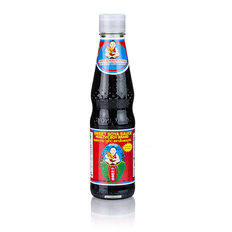 Sojasås - Shoyu, Healthy Boy, söt med 70 % socker, tjockflytande, 300 ml