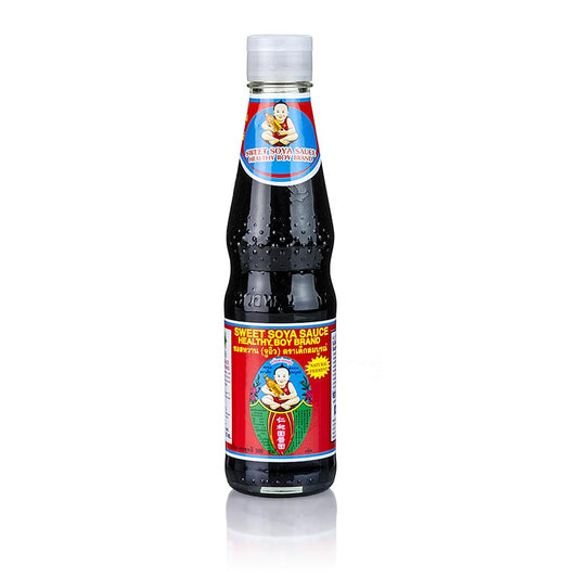 Sojasås - Shoyu, Healthy Boy, söt med 70 % socker, tjockflytande, 300 ml