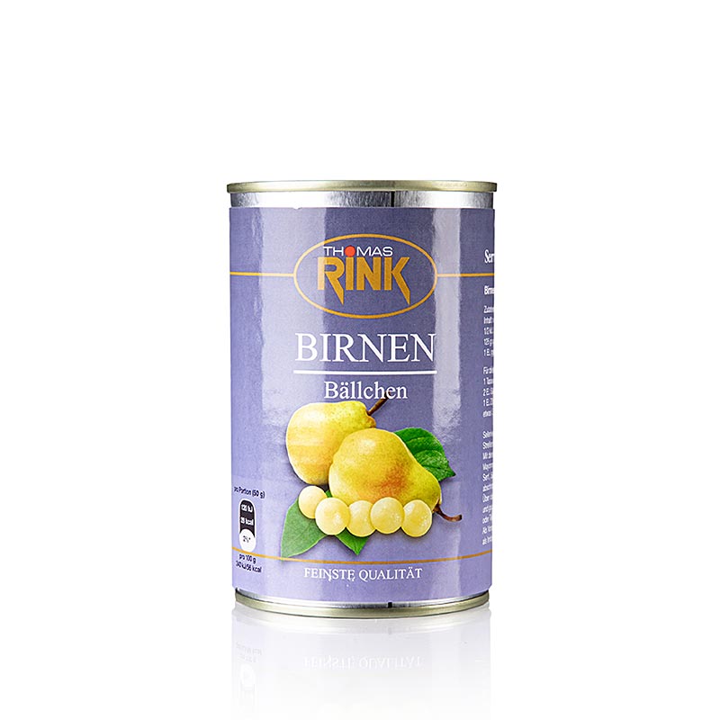 Päronbollar, lätt sockrade, 425 g