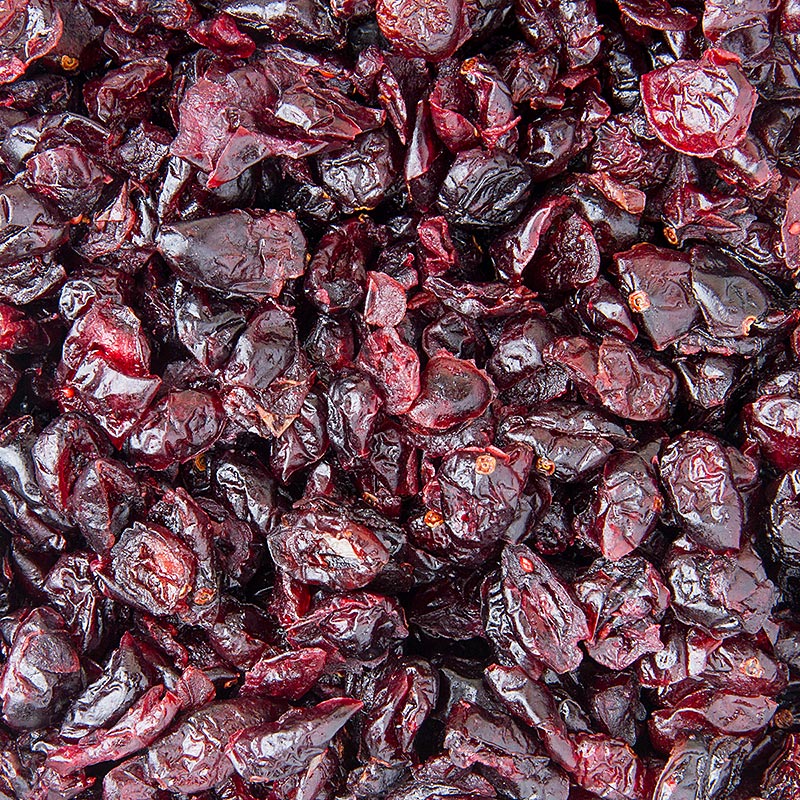 Torkade tranbär, osvavlade, sötade, ljusa, USA, 1 kg