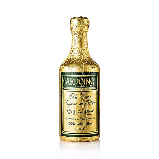 Extra jungfruolja, Ardoino "Vallaurea", ofiltrerad, i guldfolie, 500 ml