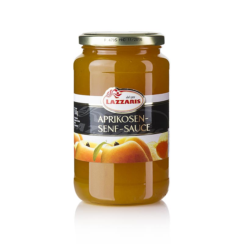 Lazzaris – aprikos-senapssås, enligt recept från Ticino, 750 g