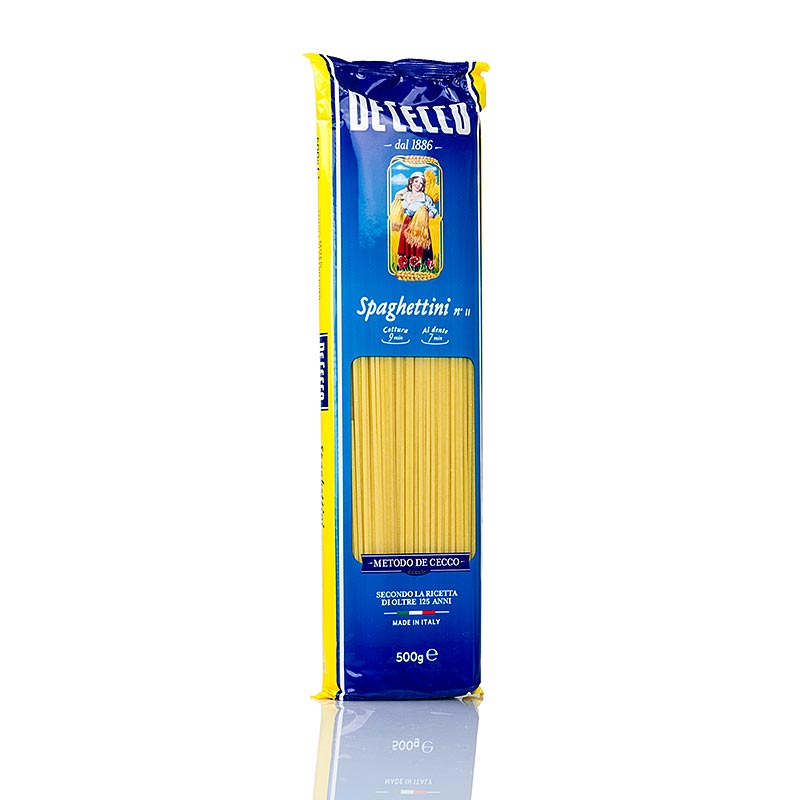 De Cecco Spaghettini, nr 11, 500 g
