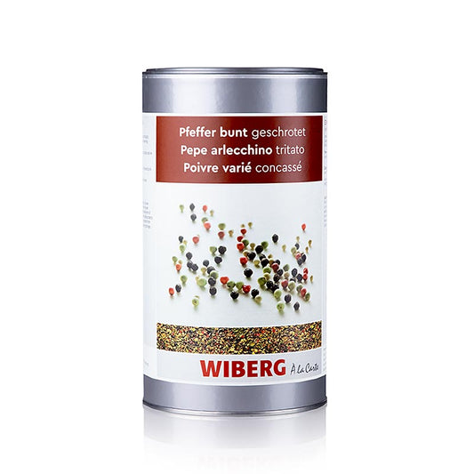 Wiberg blandad peppar, krossad, 580 g