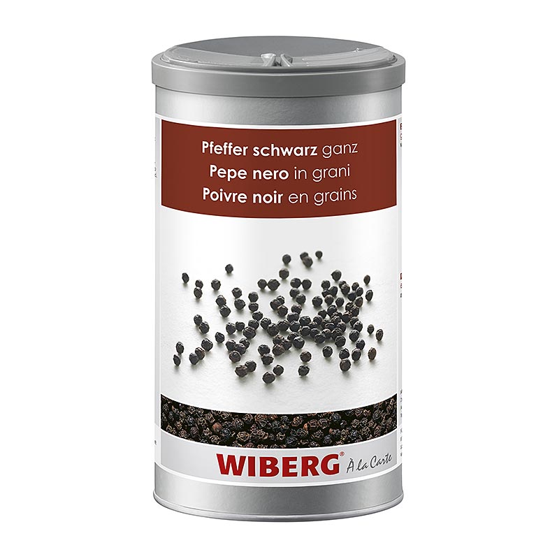Wiberg svartpeppar, hel, 630 g