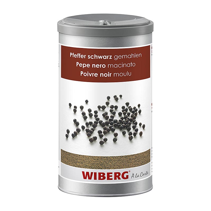 Wiberg svartpeppar, malen, 555 g
