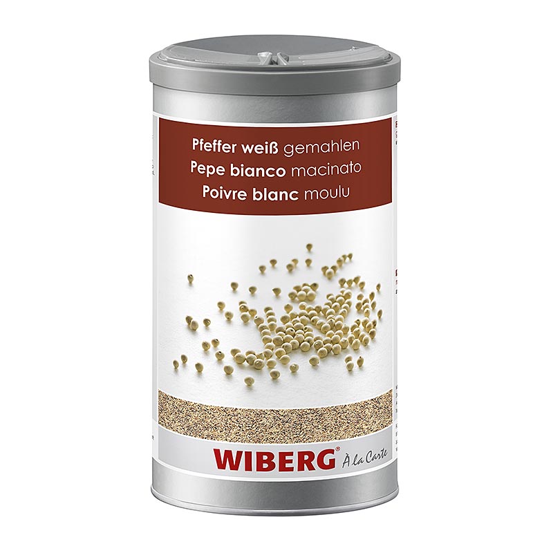 Wiberg vitpeppar, malen, 720 g