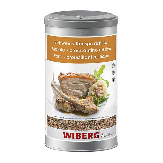 Wiberg rustik knaprig fläsk, kryddsalt, 880 g