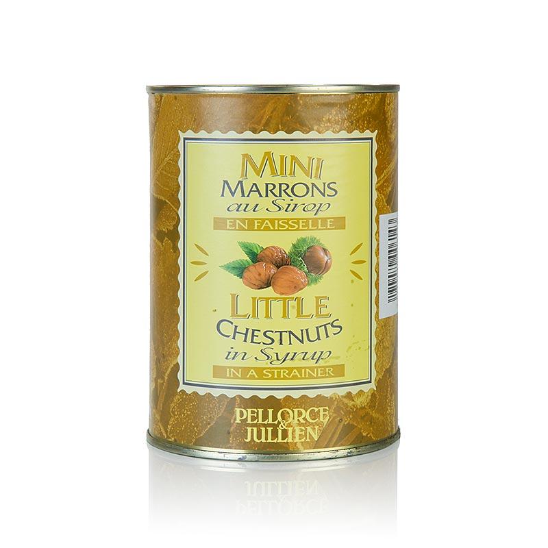 Mini-dekorationskastanjer, ca 80 st i sil, Pellorce & Jullien, 1,3 kg