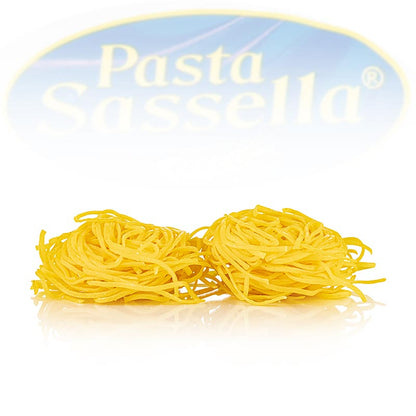 Färska spaghettini, bandnudlar, 2 mm, Sassella, 500 g