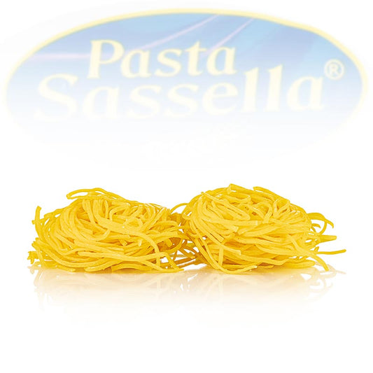 Färska spaghettini, bandnudlar, 2 mm, Sassella, 500 g
