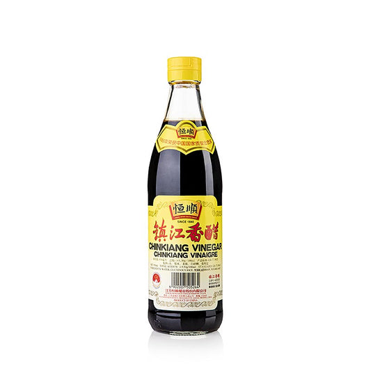 Svart risvinäger – Chinkiang-vinäger, Kina, 550 ml