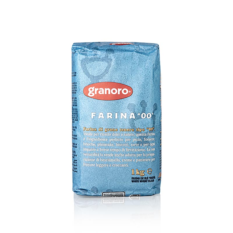 Pastamjöl, fint, Tipo "00", Granoro, 1 kg
