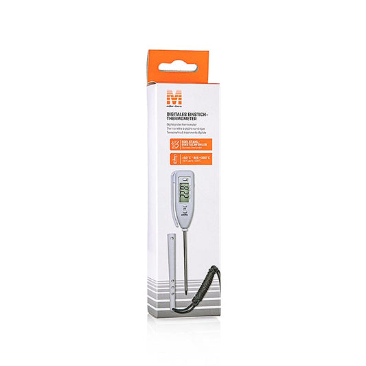 Digital termometer, med stickprob, -50 °C till +300 °C, 1 st