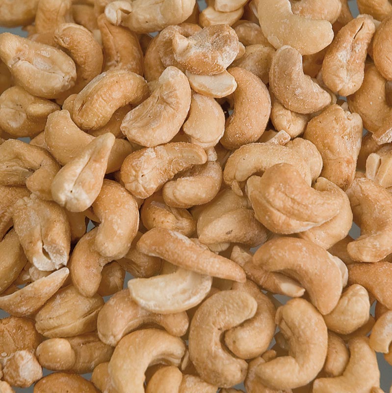 Cashewnötter, rostade, saltade, 1 kg