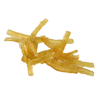 Citronat-Succade, kanderade citronskalremsor, Corsiglia Facor, 2 kg