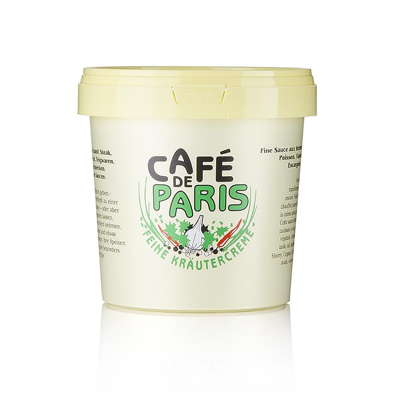 Örtkräm – Café de Paris, med vegetabiliska fetter och örter, 1 kg