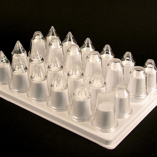 Spritsmunstycksset, 12 runda, 10 stjärnformade, 2 garneringsmunstycken, plast, 24 tlg.