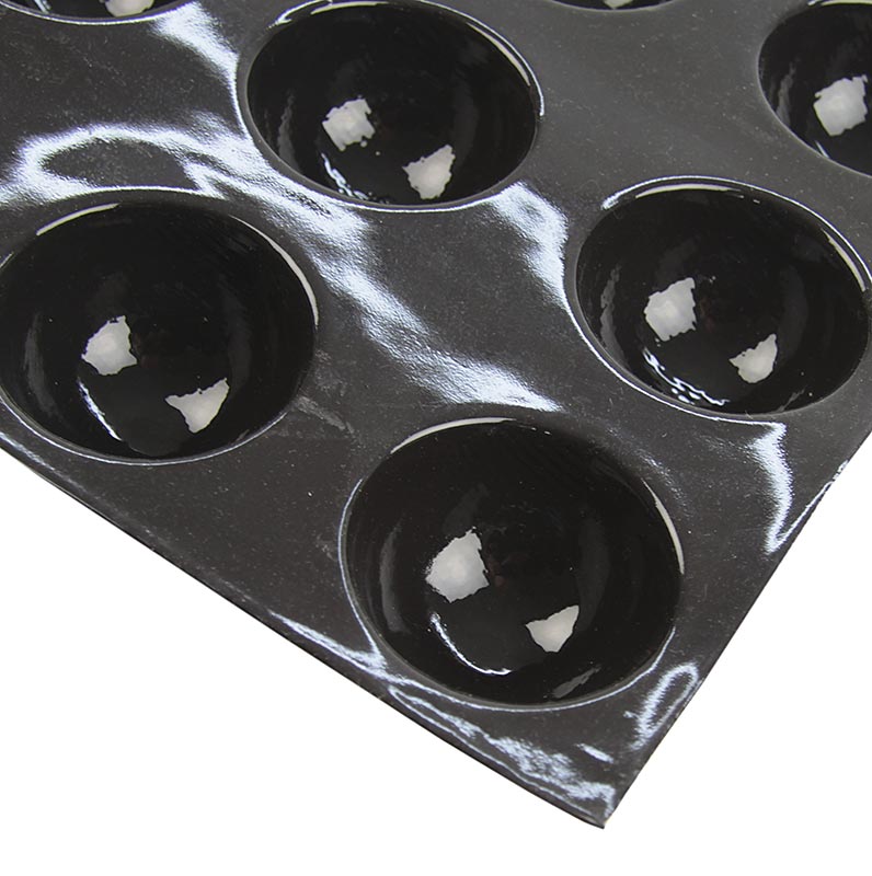 Flexipan-matta 40x30 cm, 12 halvklot, ø 70 mm, 40 mm djup, 105 ml, nr 2268, 1 st