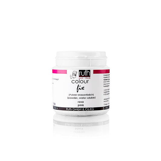 Livsmedelsfärg pulver, rosa, vattenlöslig, 9113, Ruth, 50 g