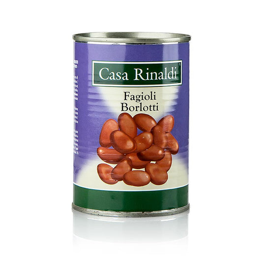 Borlottibönor – Fagioli Borlotti, kokta, 400 g