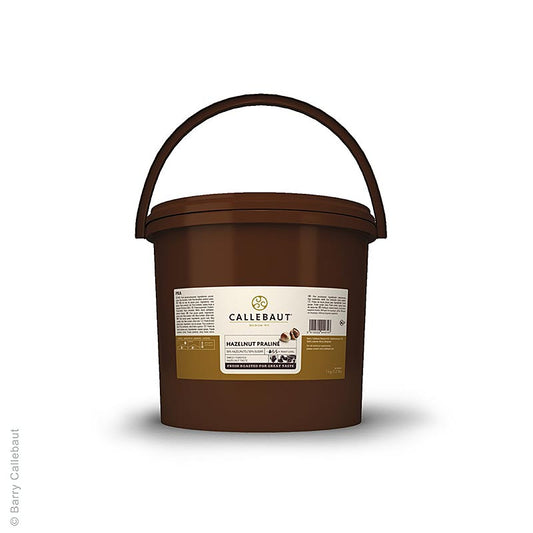 Pralinmassa hasselnöt 50 %, sötad, Callebaut, 5 kg