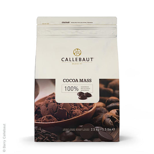 Kakaomassa Extra, Callets, 100 % kakao, Callebaut, 2,5 kg