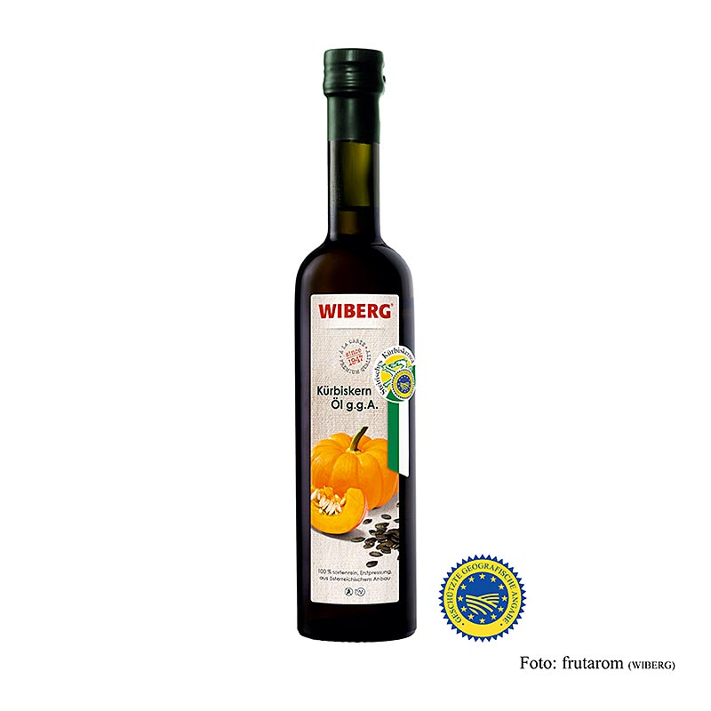 Wiberg steiriskt pumpafröolja, g.g.A., 100 % sortenren, 500 ml