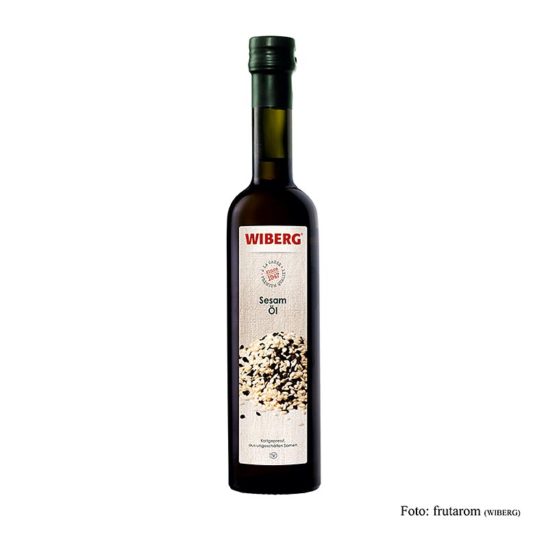 Wiberg sesamolja, kallpressad, 500 ml