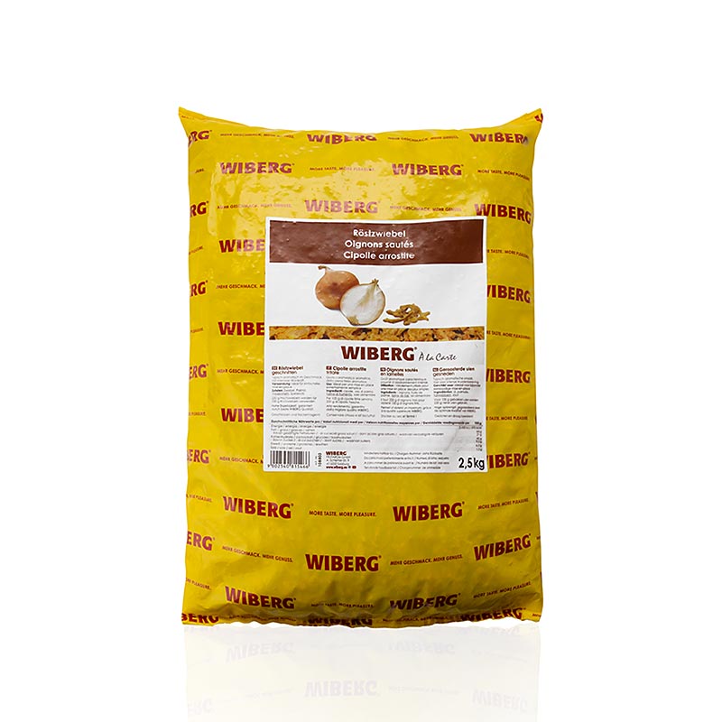 Wiberg stekta lökringar, skurna, 2,5 kg