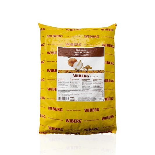 Wiberg stekta lökringar, skurna, 2,5 kg