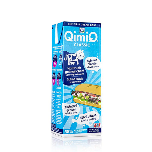 QimiQ Classic Natur, för matlagning, bakning, smaksättning, 15 % fett, 1 kg