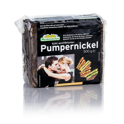 Pumpernickel, rektangulära skivor, 500 g