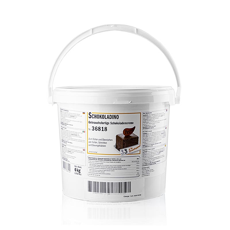 Fetglasyr "Schokoladino", Dreidoppel, 6 kg