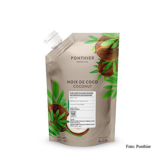 Ponthier kokospuré, med socker, 1 kg