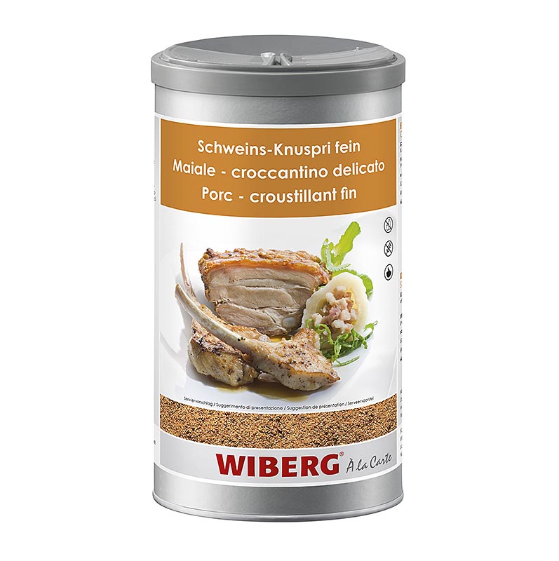 Wiberg knaprig kryddsalt för fläsk, fin, 1 kg