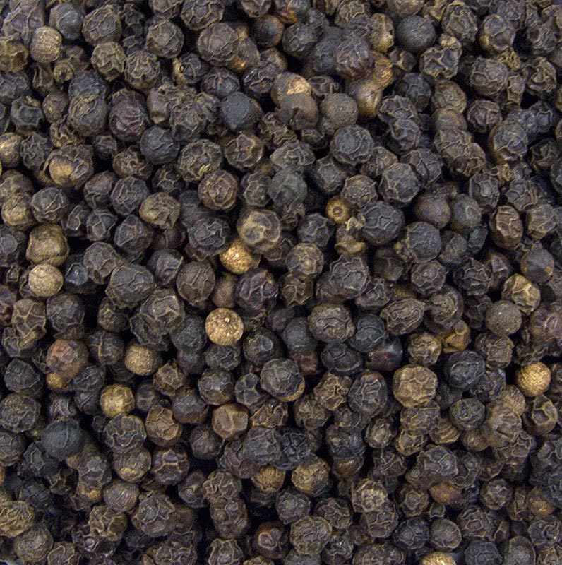 Kamerunpeppar, svart, hel, 1 kg