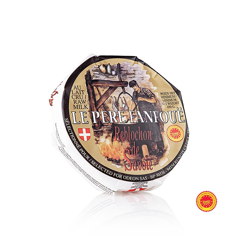 Reblochon AOP, halvfast skivad ost, 450 g