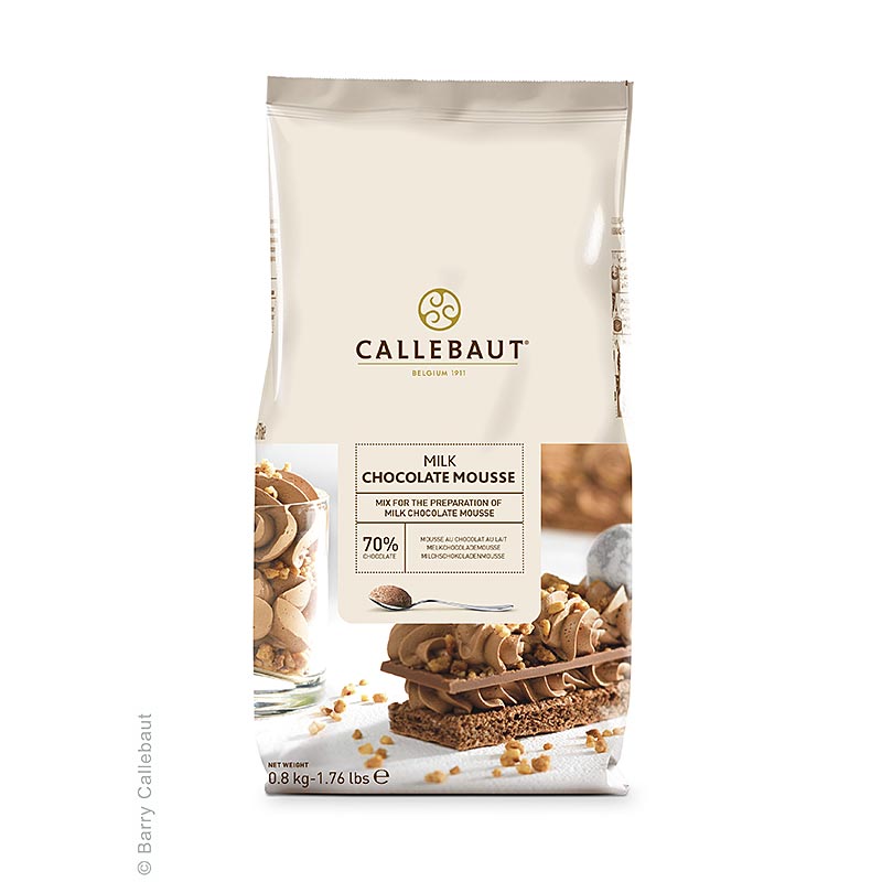 Chokladmousse – pulver, helmjölk, 800 g