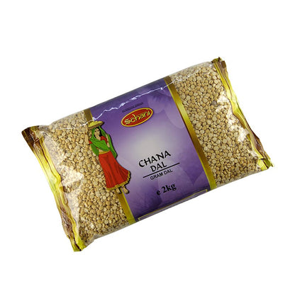 Kikärter – Chana Dal, halverade, torkade, 2 kg