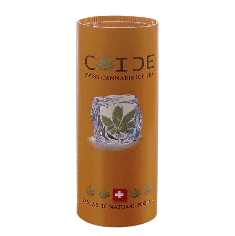 Chillo C-ICE Swiss Cannabis Ice Tea – iste med hampasmak, 250 ml