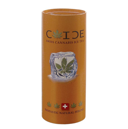 Chillo C-ICE Swiss Cannabis Ice Tea – iste med hampasmak, 250 ml