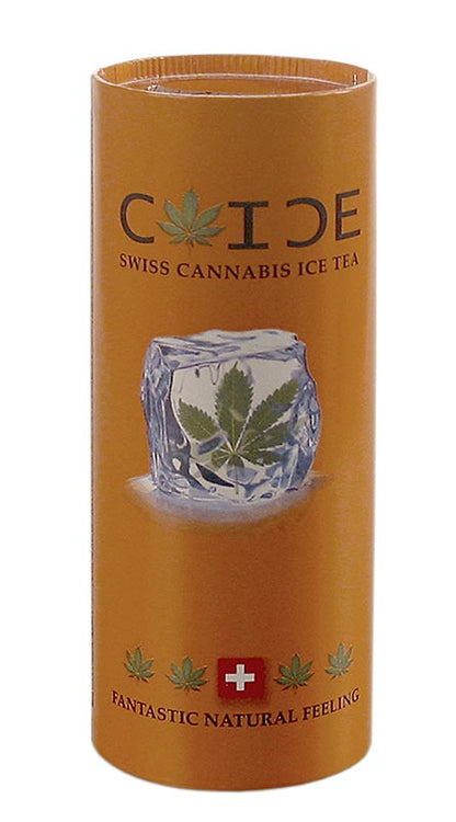 Chillo C-ICE Swiss Cannabis Ice Tea – iste med hampasmak, 250 ml