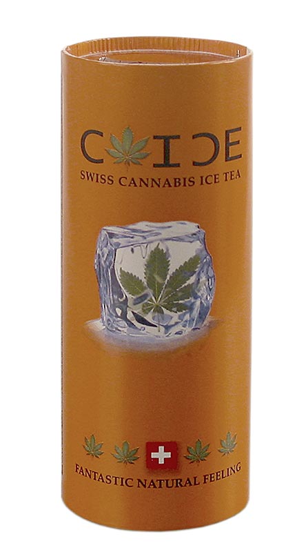Chillo C-ICE Swiss Cannabis Ice Tea – iste med hampasmak, 250 ml