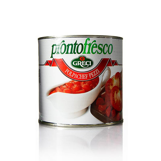 Tärnade tomater "Polpachef Pezzi", Prontofresco, 2,5 kg