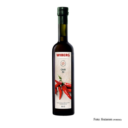 Wiberg Chiliolja, kallpressad, extra jungfruolja med chiliarom, 500 ml