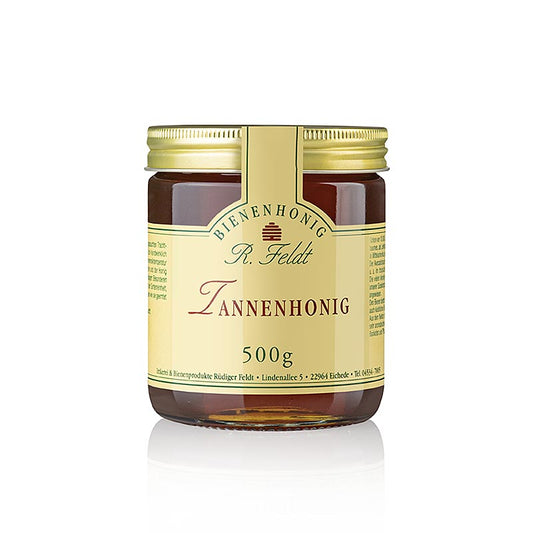 Imkerei Feldt Granhonung, mörk, flytande, maltig, kryddig, 500 g